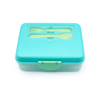 Melii 2 Tier Bento Box - Blue & Mint - Lunch Boxes - Large Lunch Box