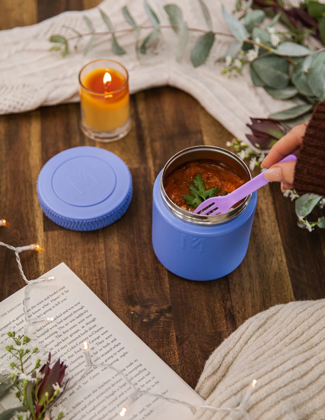 Montii Insulated Food Jar - Splash - HYPHEN KIDS