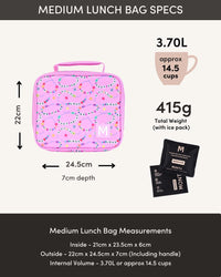 Montiico Medium Insulated Lunch Bag - Friends Forever - Lunch Bag - 