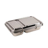 Nestling Stainless Steel Duo Bento Box - Lunch Boxes - Steel