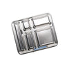 Nestling Stainless Steel Jumbo Bento Box - Dusty Blue - Lunch Boxes - Steel