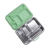 Nestling Stainless Steel Bento Box - Sage - Lunch Boxes - Steel