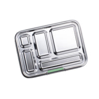 Nestling Stainless Steel Bento Box - Sage - Lunch Boxes - Steel