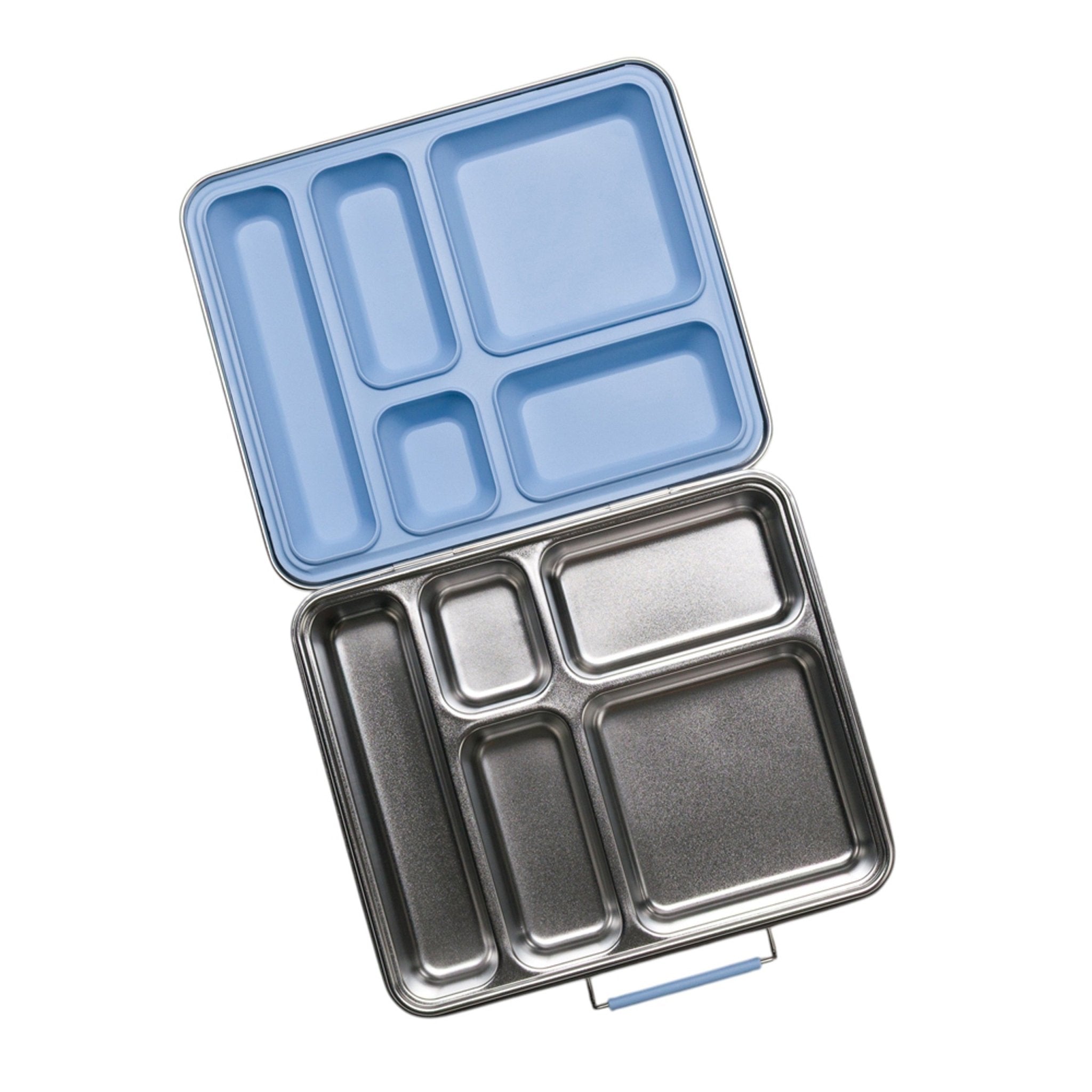 Nestling Stainless Steel Jumbo Bento Box - Dusty Blue - Lunch Boxes - Steel
