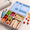 Nestling Stainless Steel Jumbo Bento Box - Dusty Blue - Lunch Boxes - Steel