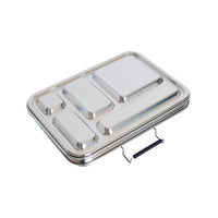 Nestling Stainless Steel Bento Box - Lunch Boxes - Steel