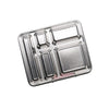 Nestling Stainless Steel Jumbo Bento Box - Dusty Pink - Lunch Boxes - Steel