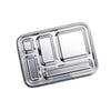 Nestling Stainless Steel Bento Box - Dusty Blue - Lunch Boxes - Steel