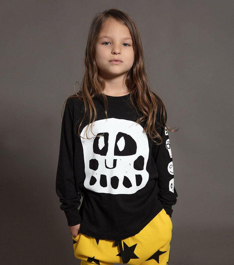 nununu mega rowdy mask shirt - HYPHEN KIDS