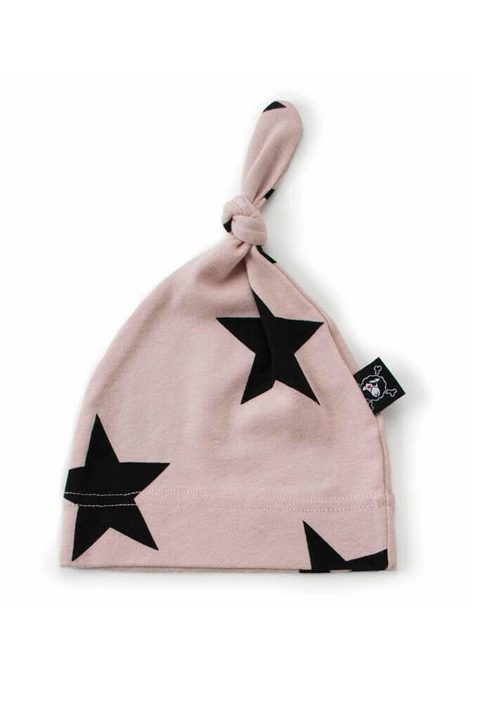 nununu star hat - powder pink - HYPHEN KIDS