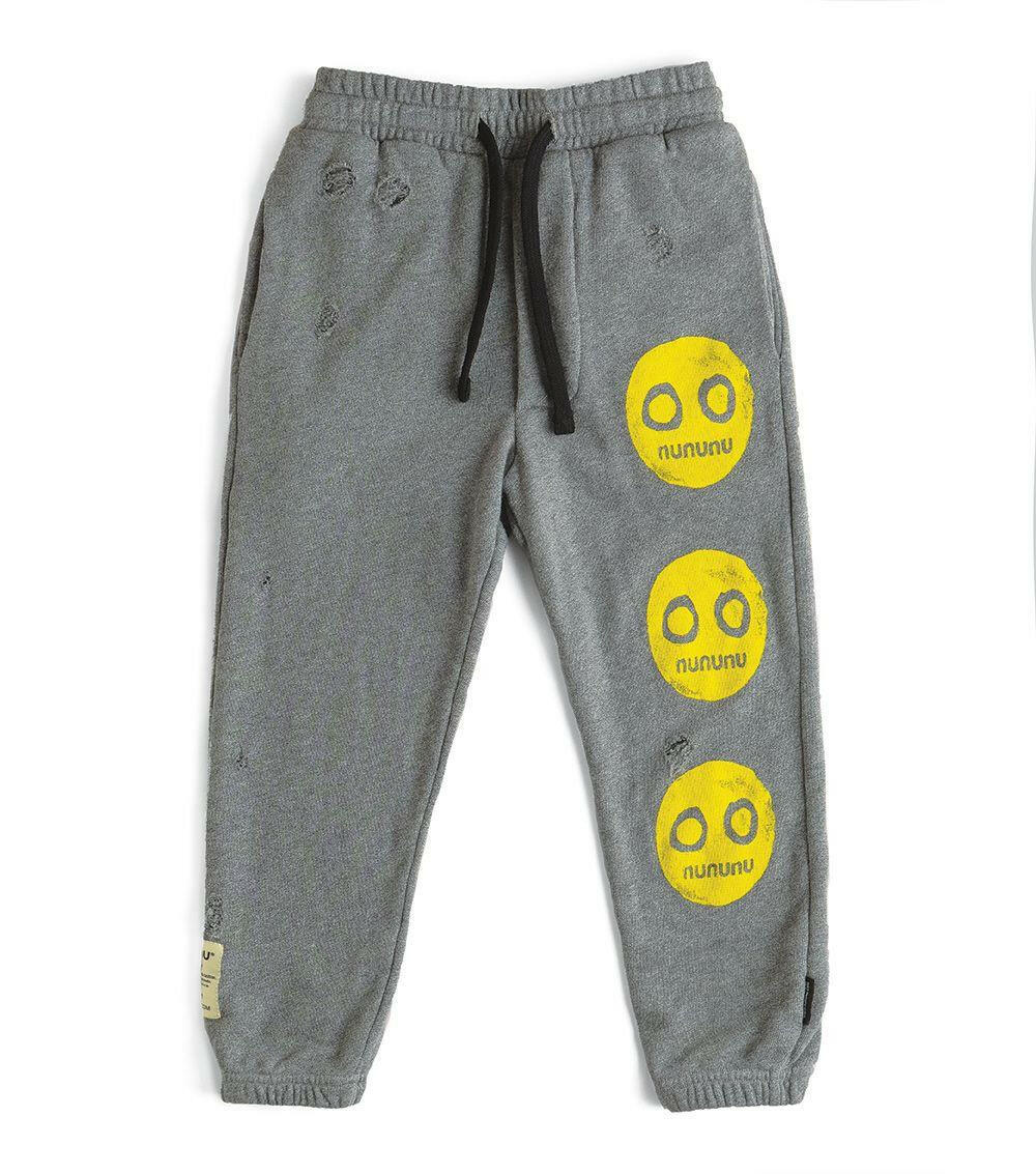 nununu trio smile deconstructed sweatpants - HYPHEN KIDS