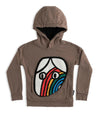 Rainbow Dude Patch Hoodie - Sweatshirts - 10 - 11Y