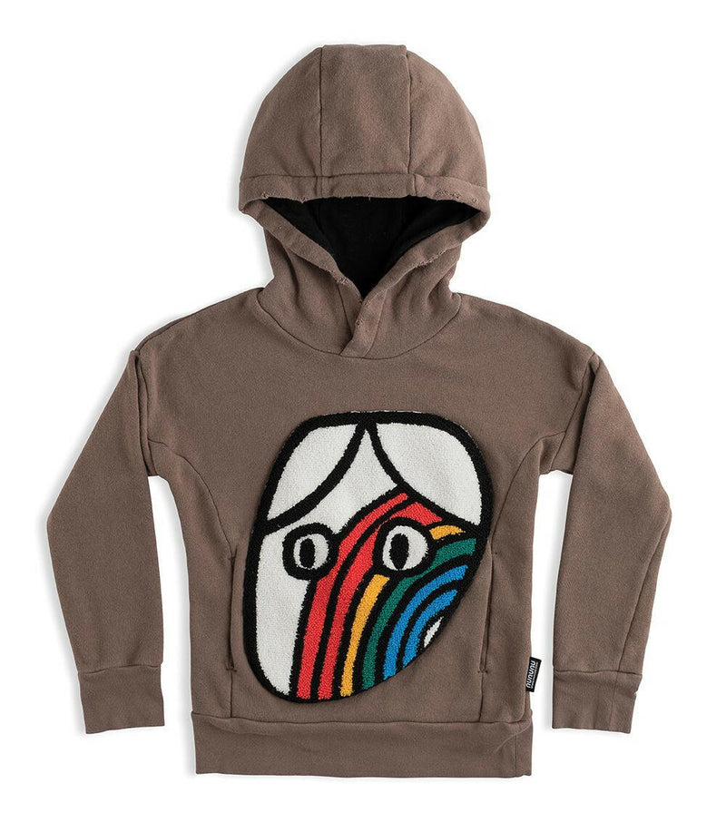 Rainbow Dude Patch Hoodie - HYPHEN KIDS
