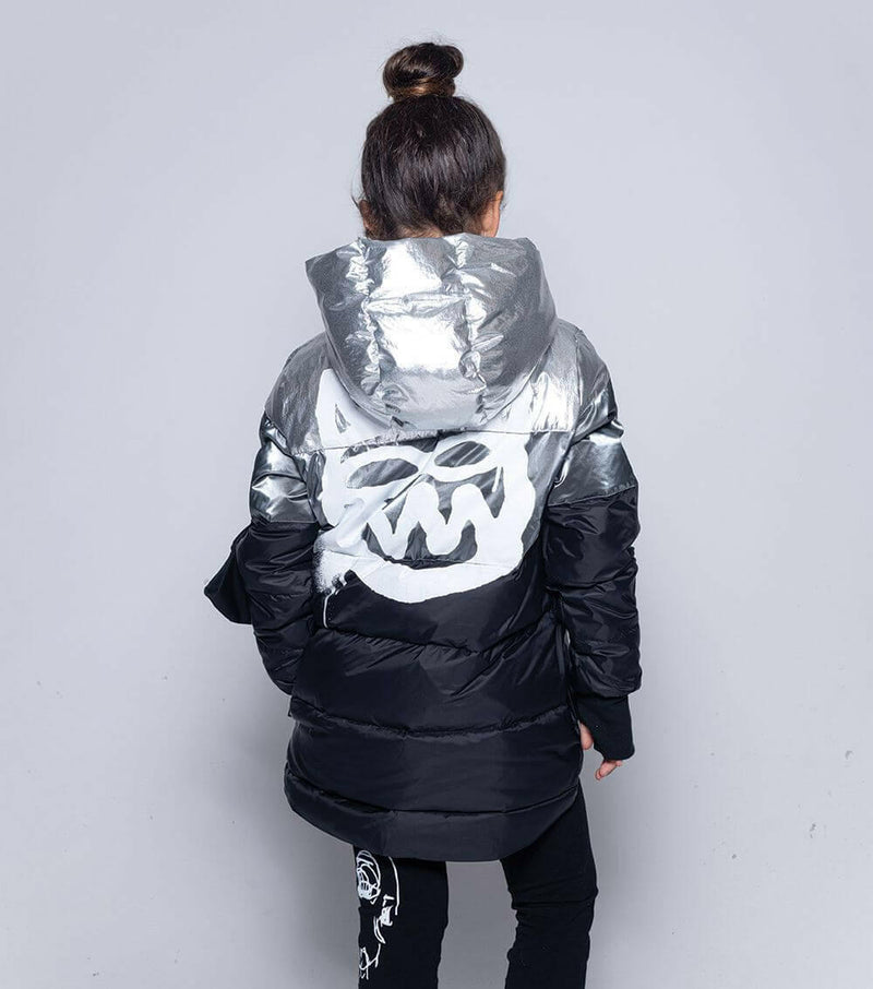 Trio Mischief Cat Down Jacket - HYPHEN KIDS