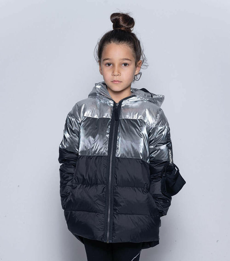 Trio Mischief Cat Down Jacket - HYPHEN KIDS