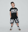 Unbalanced T-shirt - Black - Shirts - 10 - 11Y
