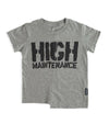 Unbalanced T-shirt - Heather Grey - Shirts - 10 - 11Y