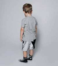 Unbalanced T-shirt - Heather Grey - Shirts - 10 - 11Y