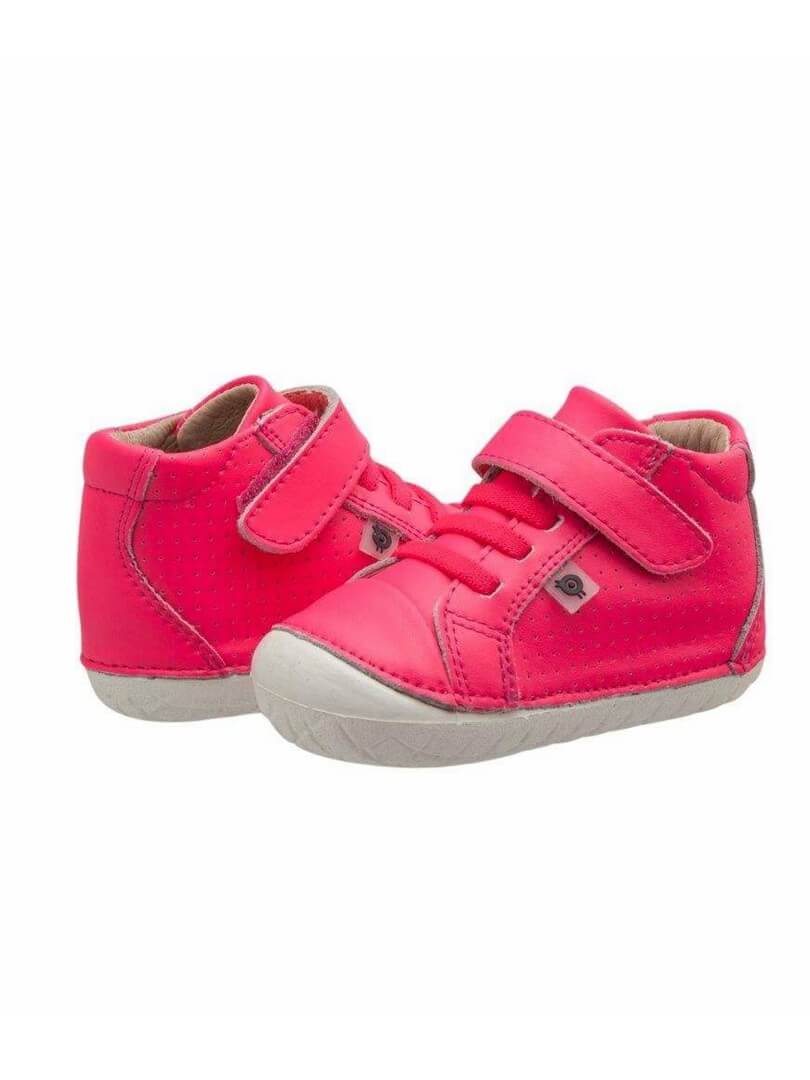 Old Soles Cheer Pave Neon Pink(#4015) -HYPHEN KIDS