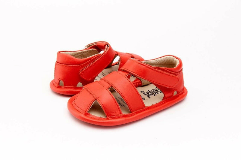Old Soles Sandy Sandal Bright Red(#118) - HYPHEN KIDS