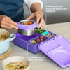 OmieBox V2 Bento Box for Kids - (Purple Plum) -HYPHEN KIDS