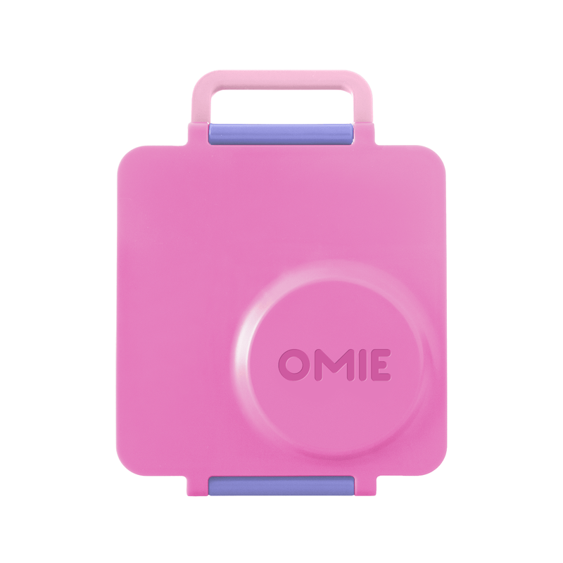 OmieBox V2 Bento Box for Kids - Insulated Bento Lunch Box - Unicorn Pink - Lunch Boxes - Hot & Cold Lunch Box