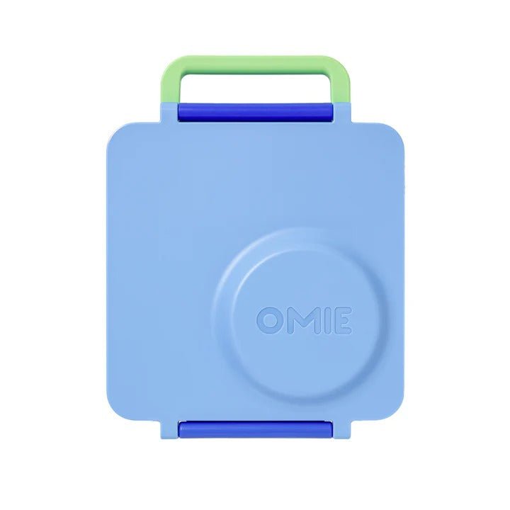 OmieBox V2 Bento Box for Kids - Insulated Bento Lunch Box - Sea Blue - Lunch Boxes - Hot & Cold Lunch Box