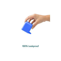 Omiedip - Silicone Dip Container 2 pack - Sea Blue and Green Snack Box for kids