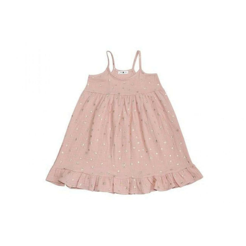 Petite Hailey Yoloo SL Dress - Pink - HYPHEN KIDS