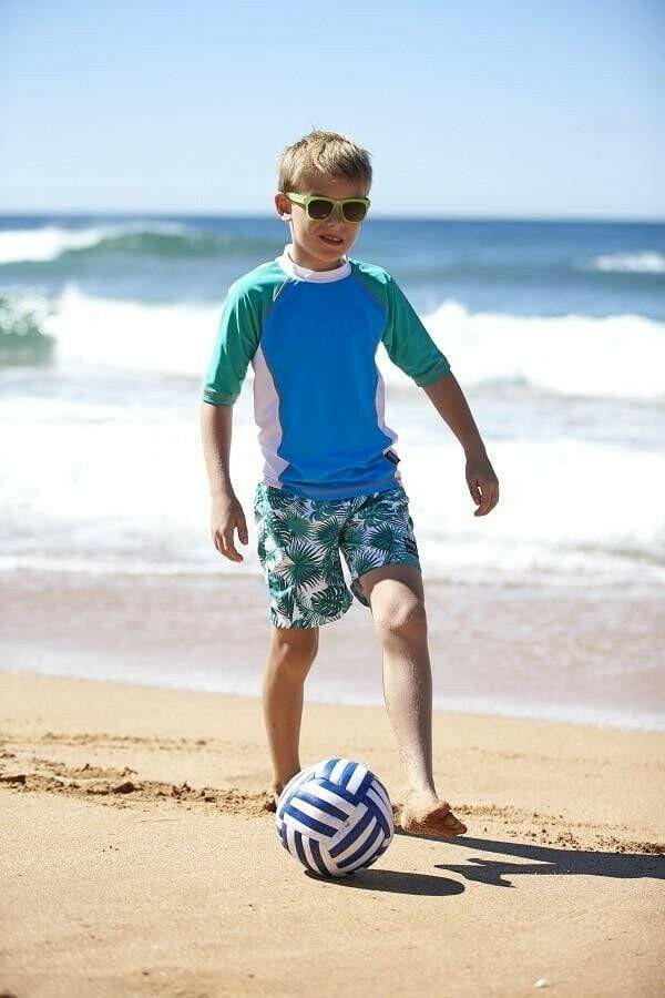 Short Sleeved Rash Guard - Swimsuit - not - on - sale