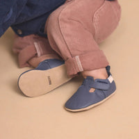 Shop Pretty Brave AMSTERDAM Indigo NZ | Premium Baby Shoes for School Kids