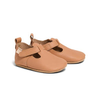 Shop Pretty Brave AMSTERDAM Tan NZ | Premium Baby Shoes for School Kids