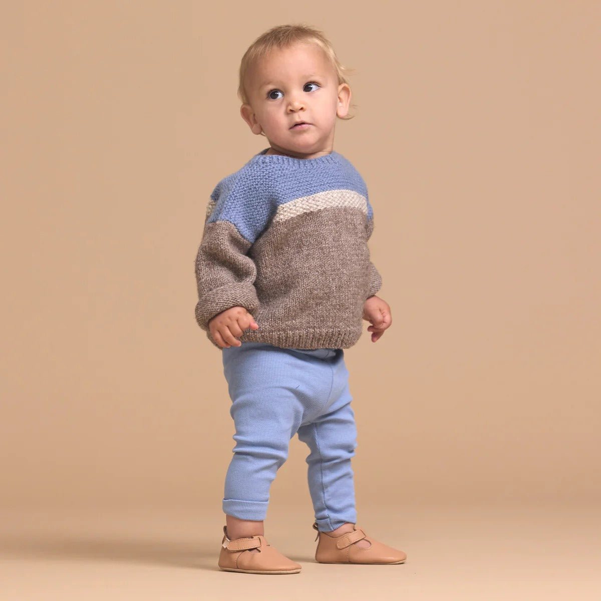 Shop Pretty Brave AMSTERDAM Tan NZ | Premium Baby Shoes for School Kids