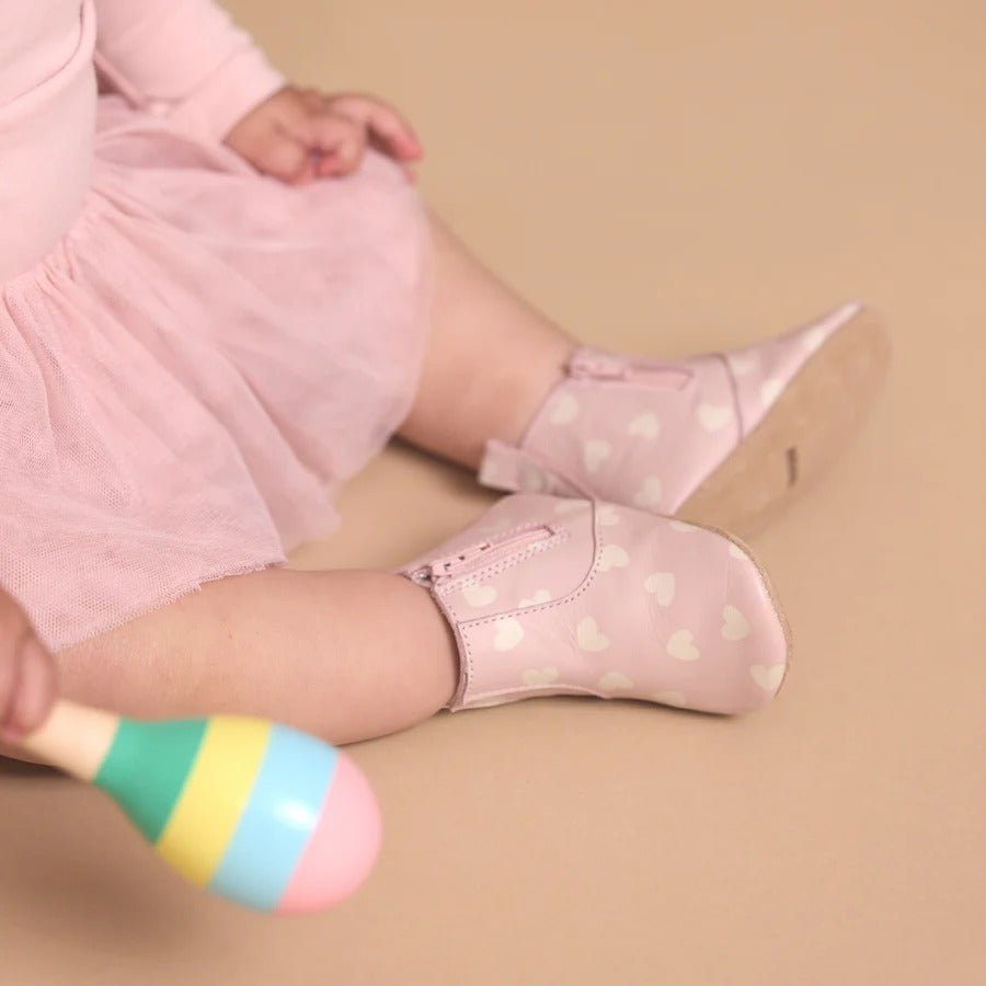 Shop Pretty Brave Baby Electric Hearts NZ | Premium Baby Shoes for School Kids