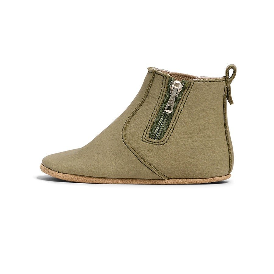 Shop Pretty Brave Baby Electric Olive NZ | Premium Baby Shoes for School Kids