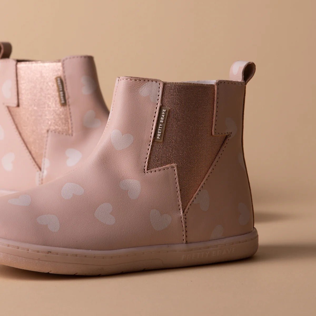Shop Pretty Brave Bolt Hearts NZ | Premium Little Kids Shoes for School Kids