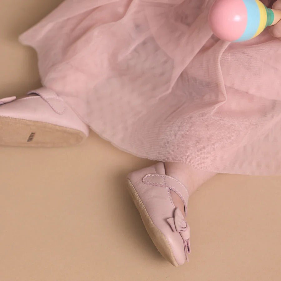 Shop Pretty Brave Bonnie Dusty Pink NZ | Premium Baby Shoes for School Kids