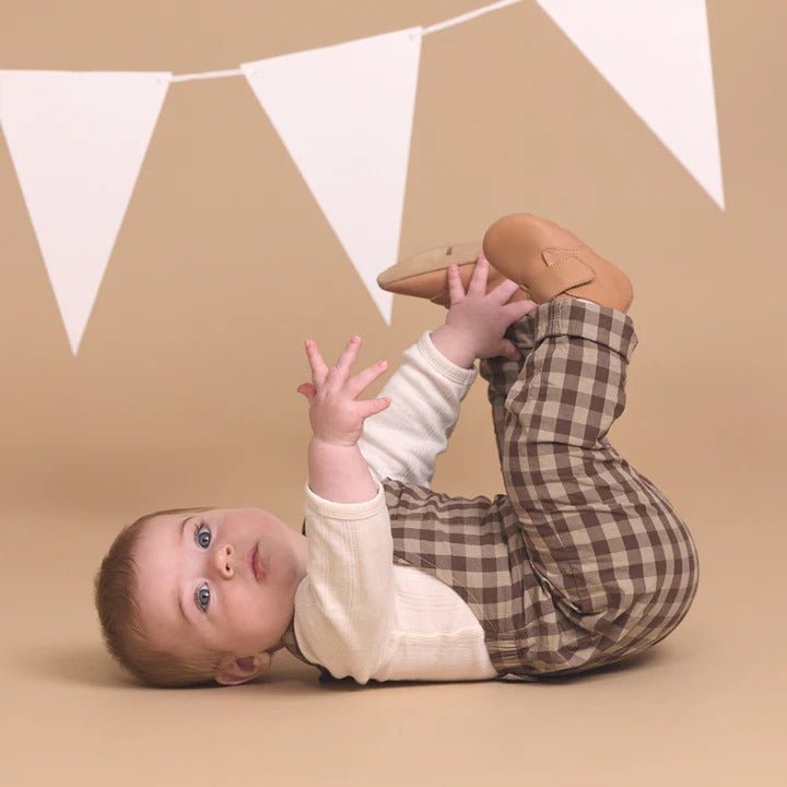 Shop Pretty Brave Desert Tan NZ | Premium Baby Shoes for School Kids