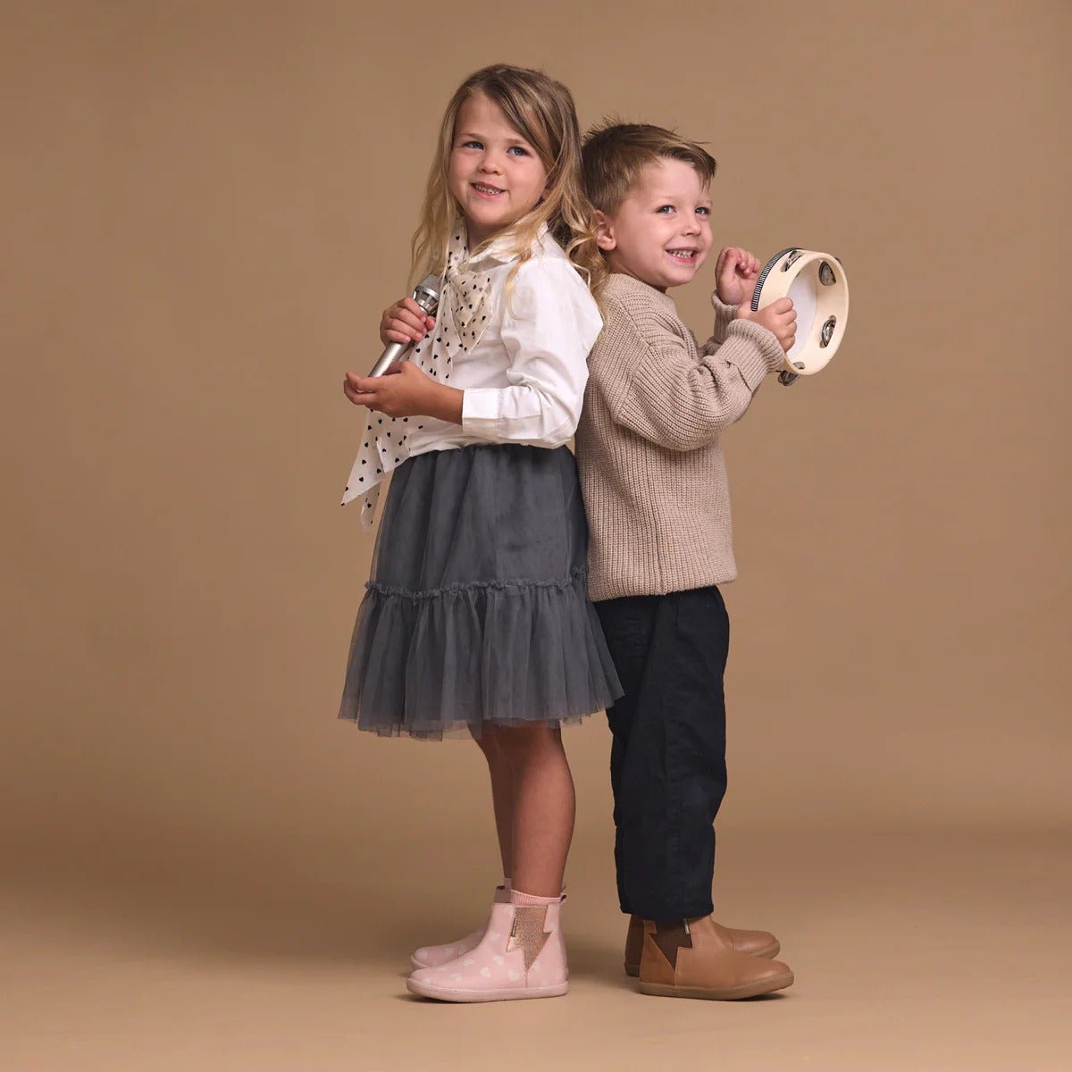 Shop Pretty Brave Electric Boot Tan NZ | Premium Big Kids for School Kids