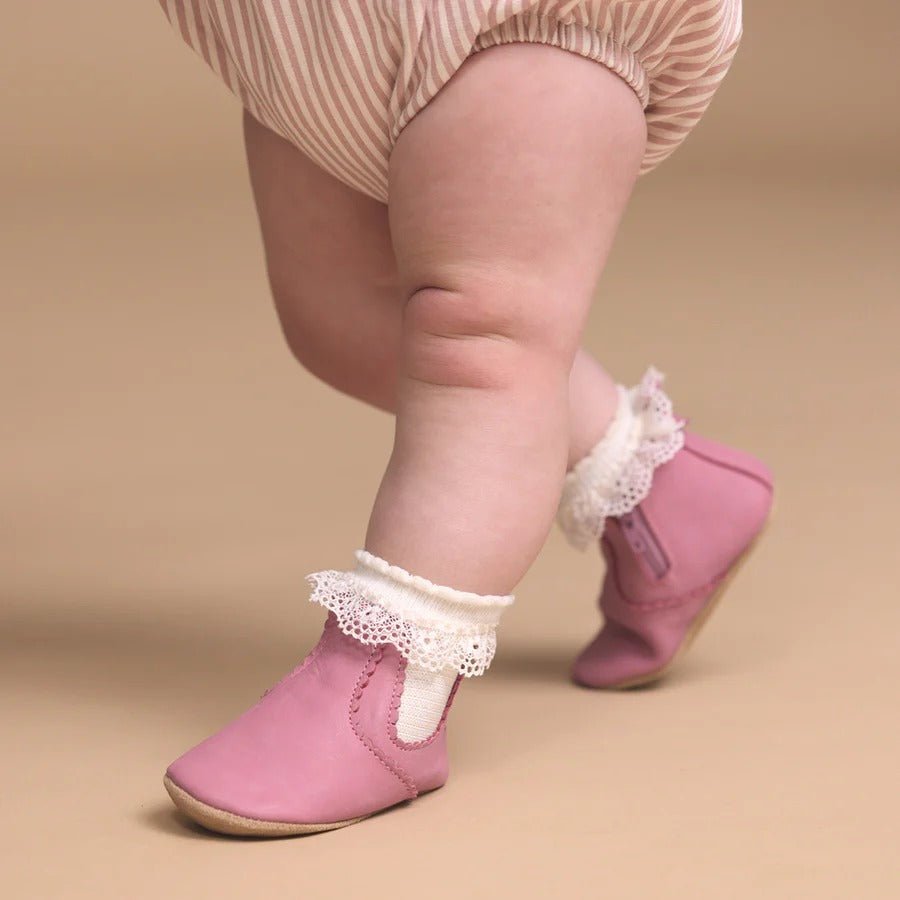 Shop Pretty Brave Elsa Berry NZ | Premium Baby Shoes for School Kids