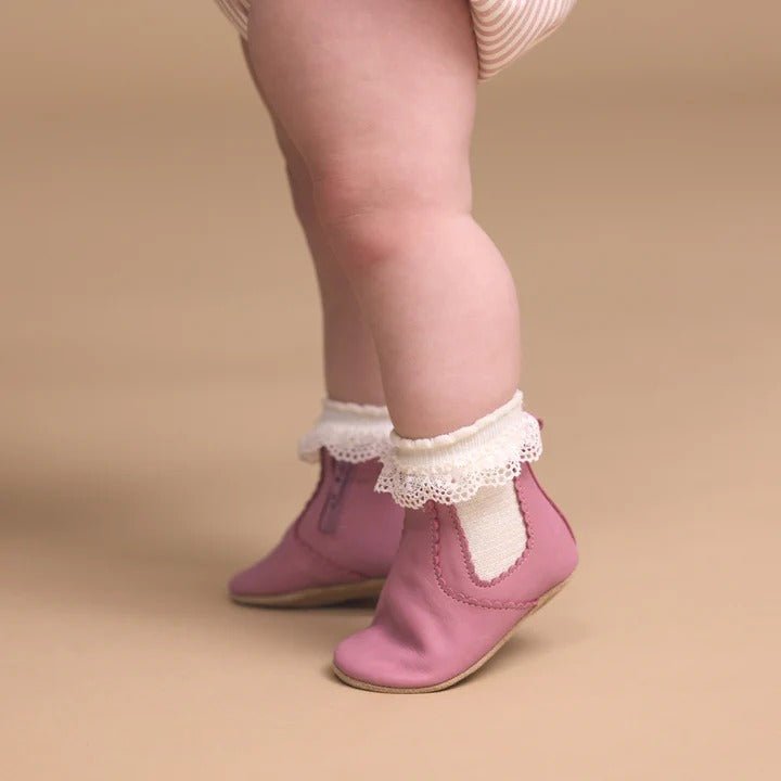 Shop Pretty Brave Elsa Berry NZ | Premium Baby Shoes for School Kids