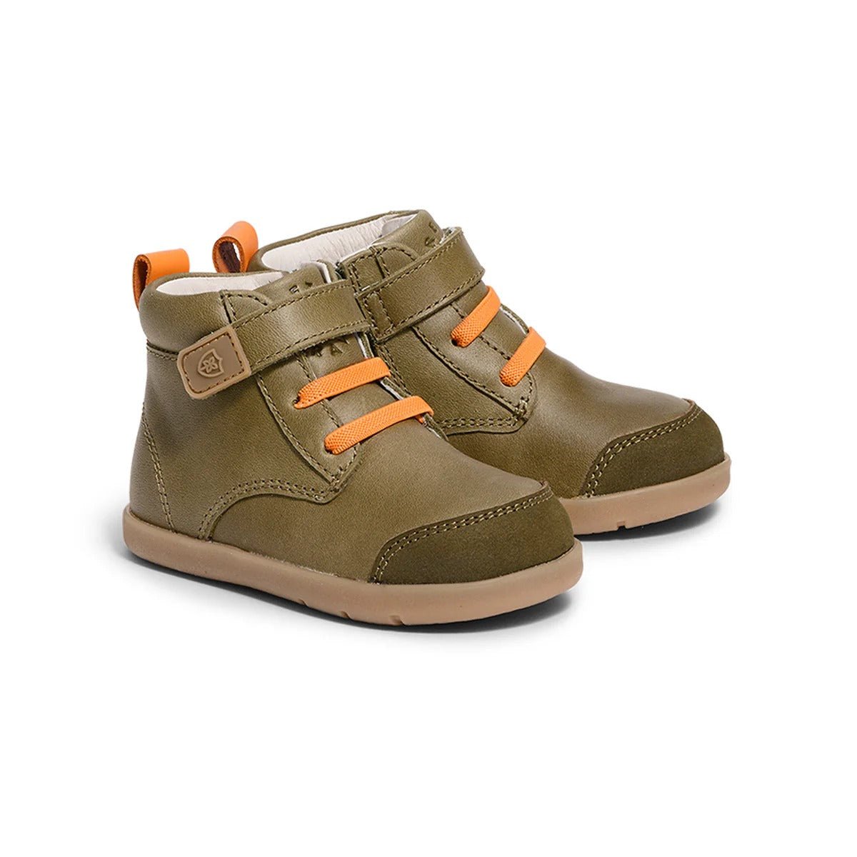 Shop Pretty Brave Jessie Olive NZ | Premium Little Kids Shoes for School Kids
