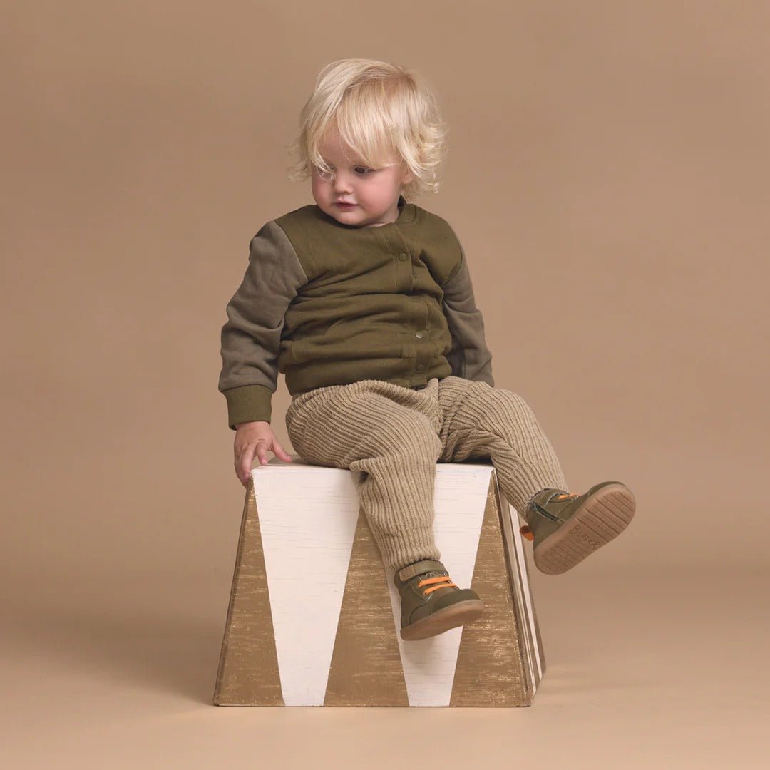Shop Pretty Brave Jessie Olive NZ | Premium Little Kids Shoes for School Kids