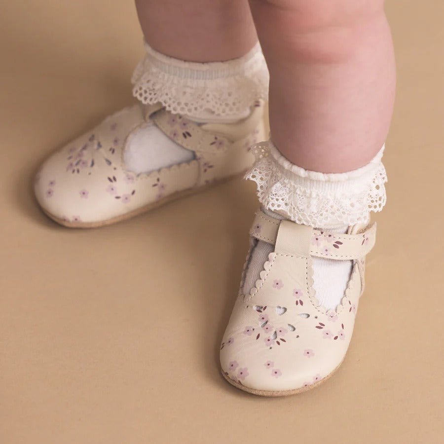 Shop Pretty Brave Morgan Winter Bloom NZ | Premium Baby Shoes for School Kids