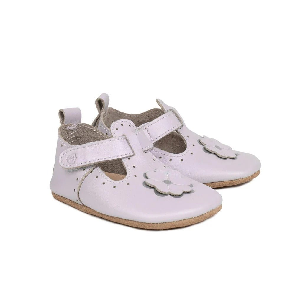 Pretty Brave Petal - Mauve Pearl – Baby Shoes NZ | Hyphen Kids