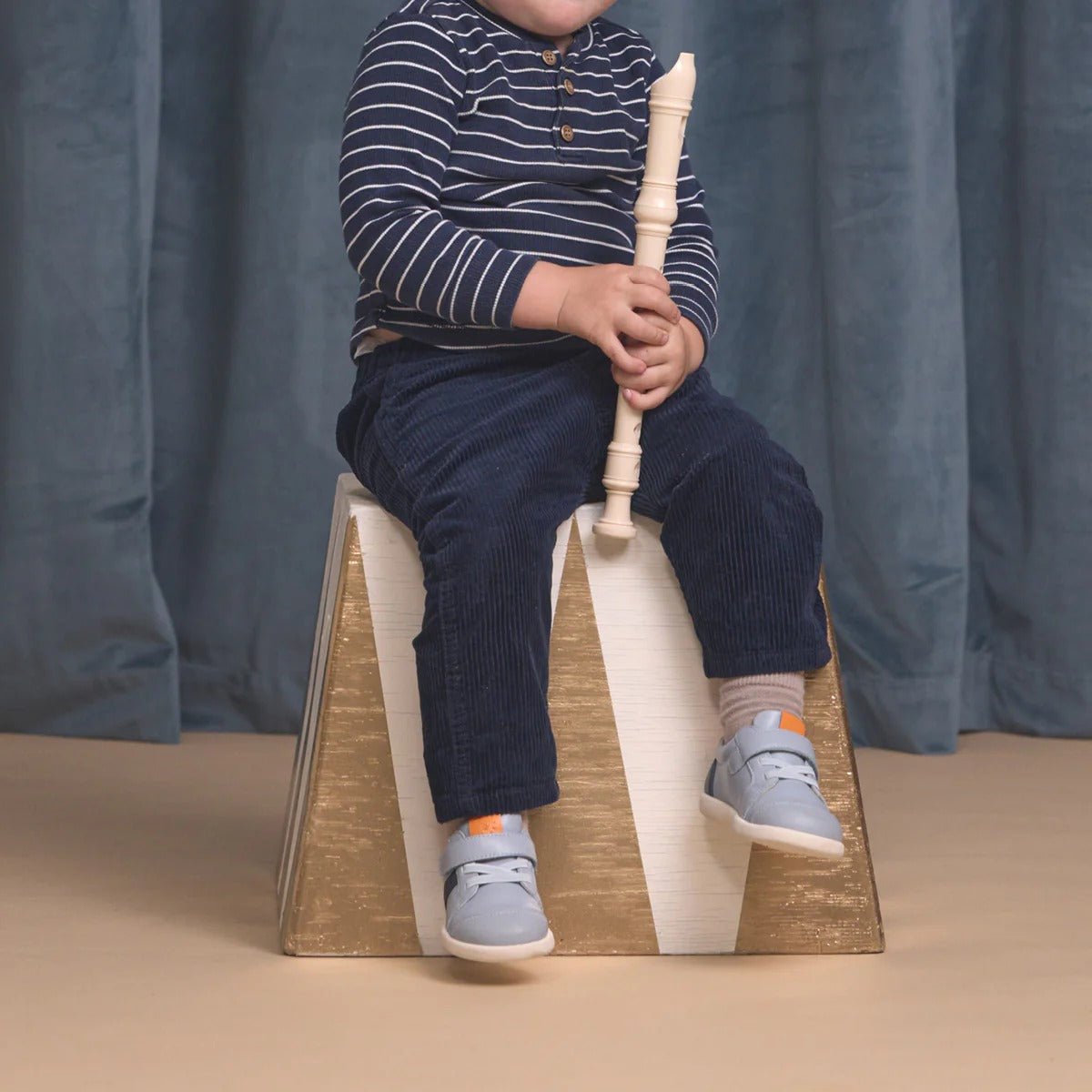 Shop Pretty Brave SID Indigo Combo NZ | Premium Little Kids Shoes for School Kids