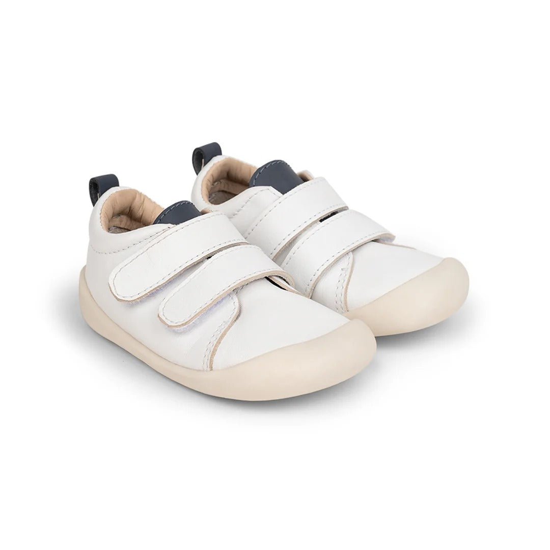 Pretty Brave TOTO White/Indigo – Toddler Shoes NZ | Hyphen Kids