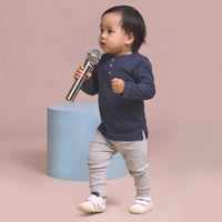 Pretty Brave TOTO White/Indigo – Toddler Shoes NZ | Hyphen Kids
