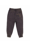 Rock Your Kid Black Chillax Trackpants - Pants - 10 - 11Y