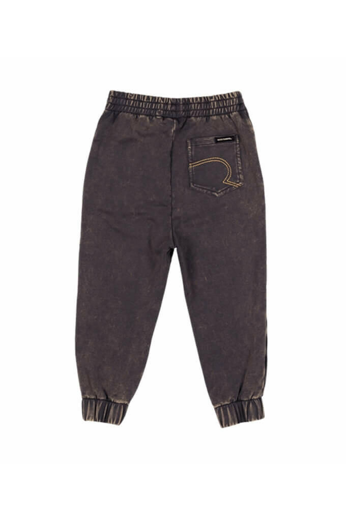 Rock Your Kid Black Chillax Trackpants - HYPHEN KIDS